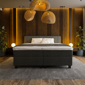 Boxspring 180x200 Cm Koudschuim (10 Cm) Incl. Montage Nova Spring - Dekbed-Discounter.nl