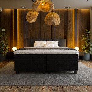 Boxspring 140x210 Cm Koudschuim + 10 Cm Incl. Montage Nova Spring - Dekbed-Discounter.nl