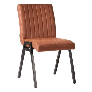LABEL51 Eetkamerstoel 'Matz', kleur Cognac