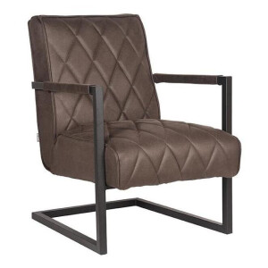 LABEL51 Fauteuil 'Denmark', kleur Bruin
