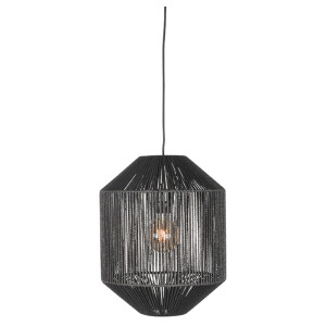 LABEL51 Hanglamp 'Ibiza' Jute, kleur Zwart