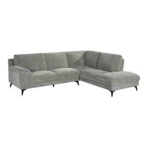 LABEL51 Loungebank 'Santino' Rechts, Elite stof, kleur Stone