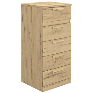 Ladekast Cyrus 102 cm hoog in Helvezia eiken