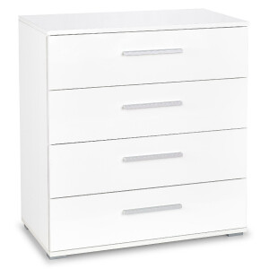 Ladekast Lima 82 cm hoog in hoogglans wit