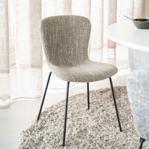 By-Boo Eetkamerstoel 'Lass' kleur Bruin