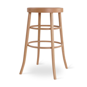 Lauren houten barkruk naturel - 75 cm