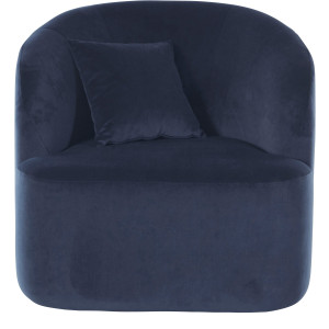 LeGer Home by Lena Gercke Draaibare fauteuil Dilara afgeronde rugleuning en front, in 3 stofkwaliteiten