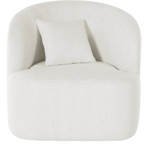 LeGer Home by Lena Gercke Draaibare fauteuil Dilara afgeronde rugleuning en front, in 3 stofkwaliteiten