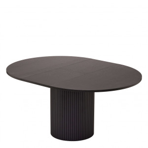 LeGer Home by Lena Gercke Eettafel TOSCANA, Eiken Fineer D 125 cm, met verlengplaten, uitschuifbaar tot 165 cm