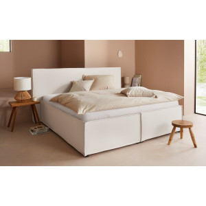 LeGer Home by Lena Gercke Gestoffeerd bed Isaline naar keuze zonder matras of met 3 matrassoorten, hoofdbordhoogte 107 cm