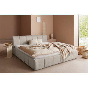 LeGer Home by Lena Gercke Gestoffeerd bed Maileen in 5 breedten en 3 kleuren, incl. rolbodem