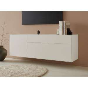 LeGer Home by Lena Gercke Tv-meubel Essentials Breedte: 167 cm, MDF gelakt, push-to-open-functie