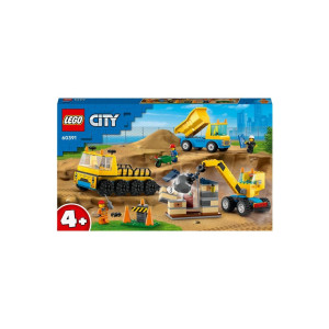LEGO City Kiepwagen, bouwtruck en sloopkraan - bouwset 60391