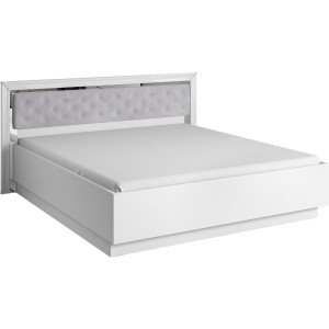 Leonique Bedframe Arno met gestoffeerd hoofdbord