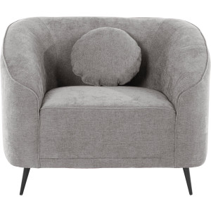 Leonique Fauteuil Ashly in 3 overtrekvarianten, bouclé, fluwelige look en zachte structuurstof.