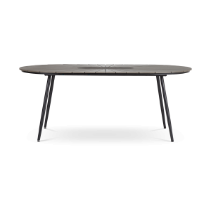 Liam ovale tuintafel polywood - 195 x 103 cm