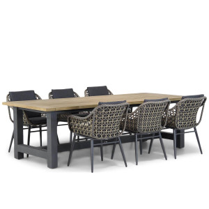 Lifestyle Dolphin/San Francisco 260 cm dining tuinset 7-delig