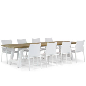 Lifestyle Rome/Florence 330 cm dining tuinset 9-delig