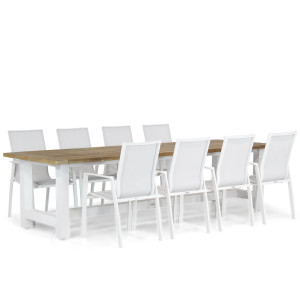 Lifestyle Ultimate/Los Angeles 300 cm dining tuinset 9-delig