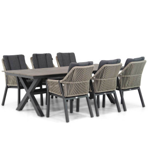 Lifestyle Verona/Forest 240 cm dining tuinset 7-delig