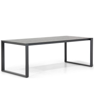 Santika Zaga dining tuintafel HPL 220 x 100 cm