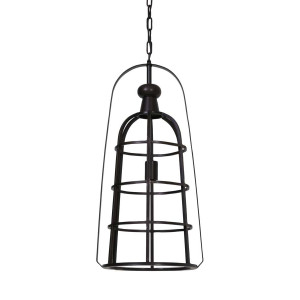 Light & Living Hanglamp 'Dory' 33cm, antiek koper