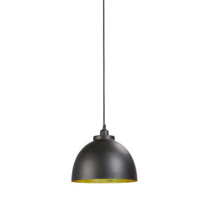 Light & Living Hanglamp 'Kylie' 30cm, kleur zwart / goud