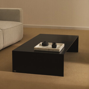 Kave Home Salontafel 'Litto' MDF, 140 x 70cm, kleur Zwart