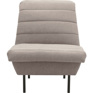 LOOKS BY WOLFGANG JOOP Fauteuil LOOKS IX Breedtestiksels, zonder armleuningen