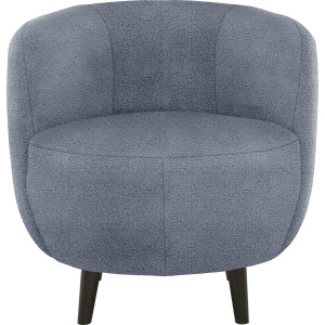 LOOKS BY WOLFGANG JOOP Fauteuil LOOKS XIV Cocktailsstoel rond model, perfect voor elk vertrek