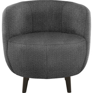 LOOKS BY WOLFGANG JOOP Fauteuil LOOKS XIV Cocktailsstoel rond model, perfect voor elk vertrek