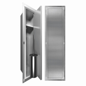 Looox Closed closetborstelgarnituur - rvs geborsteld cl6