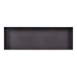 Looox Colour BoX inbouwnis - 90x30x10cm - RVS antraciet mat cbox90a