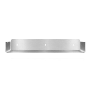 Looox Colour Shelf Special inbouw planchet 60x10cm RVS geborsteld cshelf60rvs