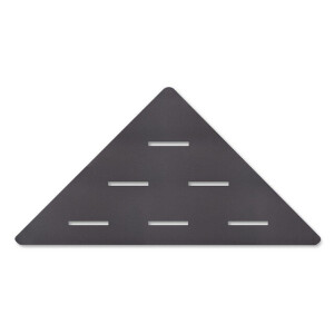 Looox corner shelf hoekplanchet - 30x22cm - antraciet corner30a