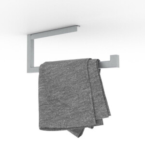 Looox Rail Handdoekhouder - 35cm - RVS geborsteld wroll35rvs