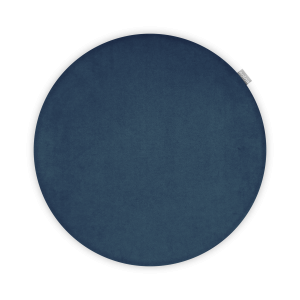 Lot zitkussen velvet donkerblauw