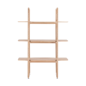 Muse room divider houten boekenkast naturel - 140 cm