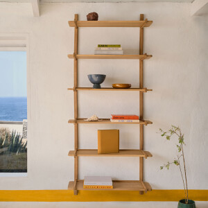 Kave Home Wandrek 'Sitra' Eikenhout, 202 x 110cm