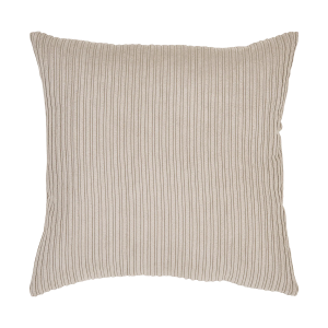 Mabel ribstof sierkussen beige - 45 x 45 cm