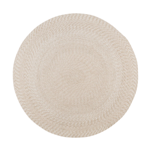 Macy vloerkleed zand - Ø 120 cm