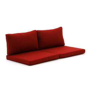 Madison loungekussenset luxe rug 73x40 cm zit 73x73 cm 4-delig - Laagste prijsgarantie!