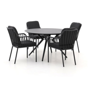 Manifesto Arasso/Sora ø127cm dining tuinset 5-delig - Laagste prijsgarantie!