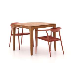 Manifesto Cavone/Bruca 90cm dining tuinset 3-delig stapelbaar - Laagste prijsgarantie!