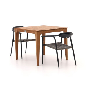 Manifesto Cavone/Bruca 90cm dining tuinset 3-delig stapelbaar - Laagste prijsgarantie!