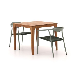Manifesto Cavone/Bruca 90cm dining tuinset 3-delig stapelbaar - Laagste prijsgarantie!