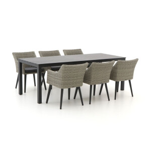 Manifesto Matese/Menzano 220cm dining tuinset 7-delig - Laagste prijsgarantie!