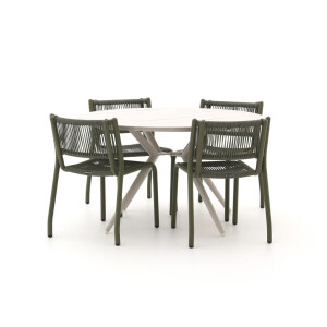 Manifesto Misurina/Sora ø127cm dining tuinset 5-delig - Laagste prijsgarantie!