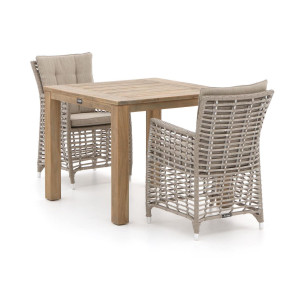 Manifesto Ortello/ROUGH-S 90cm dining tuinset 3-delig - Laagste prijsgarantie!