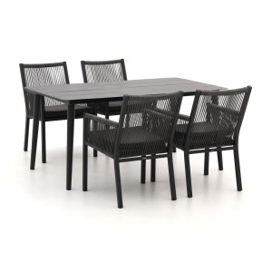 Manifesto Rivola/Sora 160cm dining tuinset 5-delig - Laagste prijsgarantie!